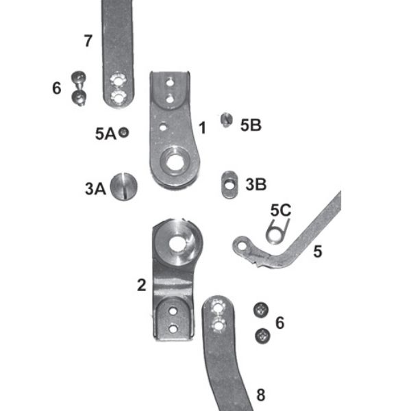 Image de Ferrures de genou verrou hoffa modulaires